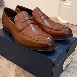 Cole Haan Men's Tan Leather Loafers